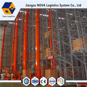 Stacker Controlling AS/RS System From Nova Logistics