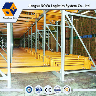 Heavy Duty Warehouse Storage Push Back Rack From Nova