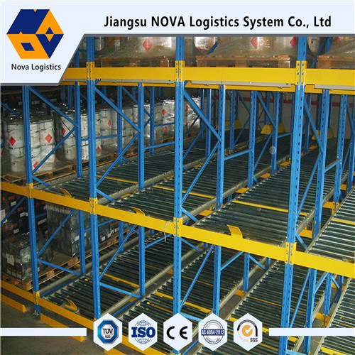 Heavy Duty Steel Roller Gravity Pallet Racking from China manufacturer ...