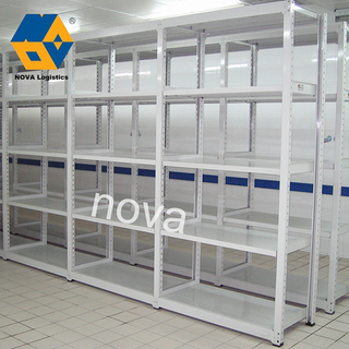Galvanized Adjustable Longspan Shelf Cargo Storage Equipment Medium Duty Pallet Rack