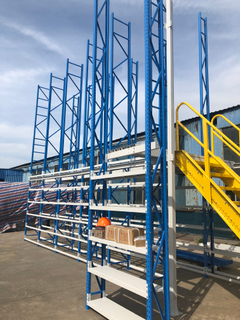 CAD Design Steel Platform Warehouse Racking System Modular Mezzanine Floor