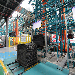 Warehouse Automatic Storage High Efficiency AS/RS Racking System 