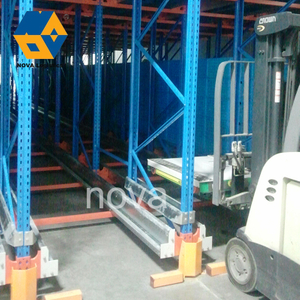 Automated Warehouse High-Density Pallet Rack Shuttle System